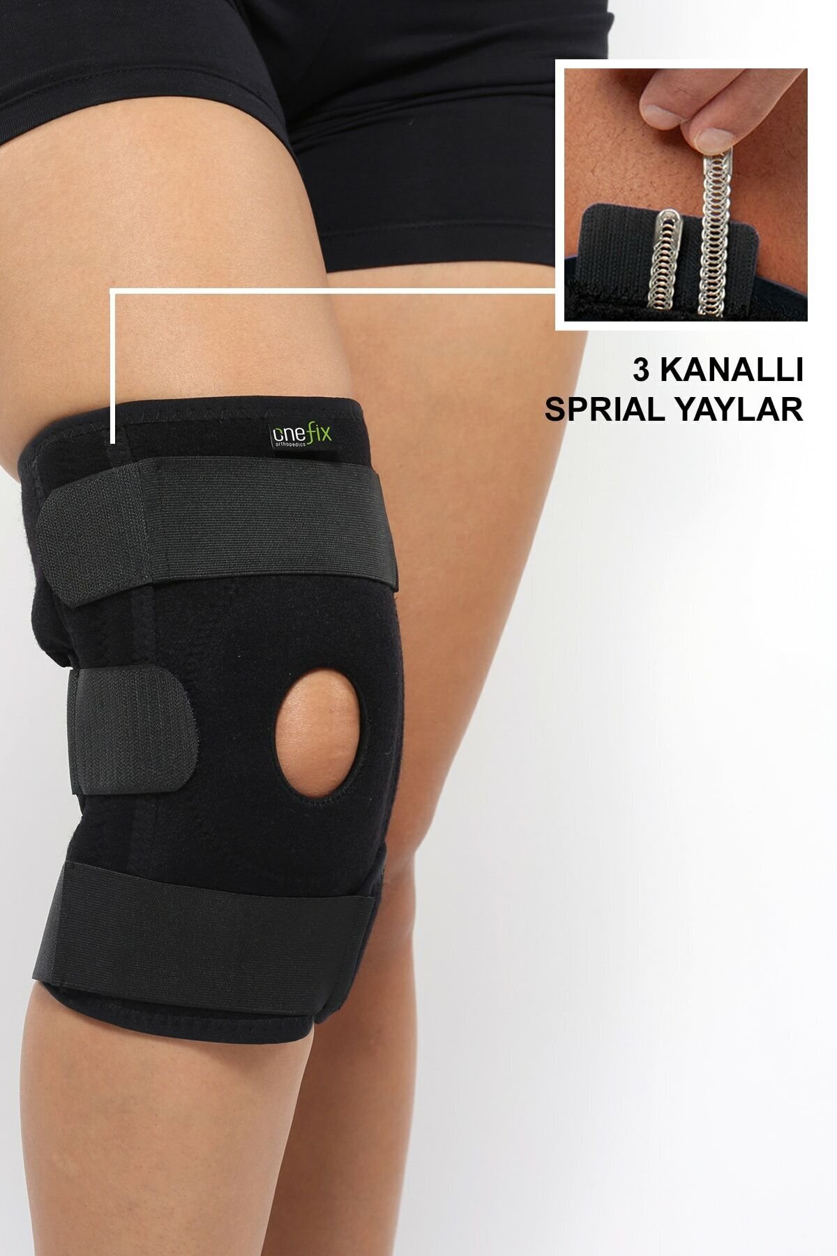 Lüx Patella Ve Ligament Destekli Dizlik Sporcu Dizlik Yan Balenli Bedeni Ayarlanabilir Spor Dizliği